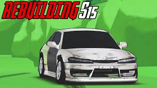 Rebuilding A Silvia S15Fr Legends [upl. by Gurney]