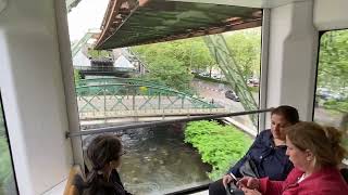 Wuppertal Schwebebahn  18 May 2024 [upl. by Staci]