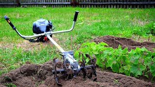 Tiller  brush cutter attachment Cultivator [upl. by Ydda]