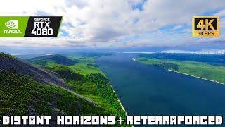 New Minecraft River is Beyond Belief  Exploring with Distant Horizons  ReTerraForged [upl. by Serena55]