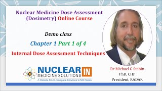 Nuclear Medicine Dosimetry Demo Class part 1 [upl. by Thera]