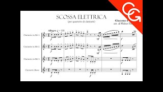 PUCCINIFARINA Scossa Elettrica Corrado Giuffredi alpha clarinet [upl. by Lay]