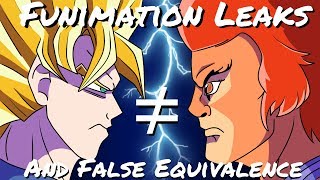 Funimation Leaks And False Equivalence [upl. by Ymiaj]