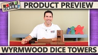 Product Preview  Wyrmwood Dice Towers [upl. by Adnaluoy]