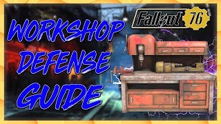 Fallout 76  How To Perfectly Defend Workshops [upl. by Denman393]