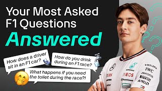 Your Most Asked F1 Questions Answered ✅ With George Russell [upl. by Nylareg]