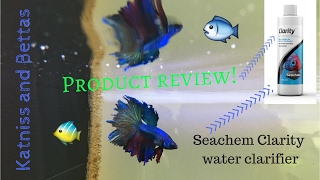 Product Review Seachem Clarity  Katniss and Bettas NZ [upl. by Anirahs]