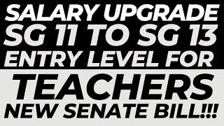 GOOD NEWS SALARY UPGRADE FOR TEACHERS [upl. by Siradal922]