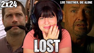 DESMOND CRASHED WHAT  LOST Finale Reaction  2x24  Live Together Die Alone Part 2 [upl. by Bird500]