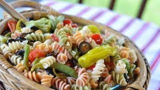 Potluck Pasta Salad Recipe [upl. by Girand]