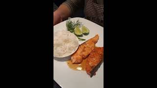 Salmon with A Simple Glazed Sauce [upl. by Mitzl574]