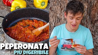 PEPERONATA  ricetta classica ma più digeribile  facile e veloce  ricetta originale [upl. by Risan378]