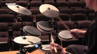 Roland TD4KP Portable VDrums Demo  Sweetwater Sound [upl. by Reinke]