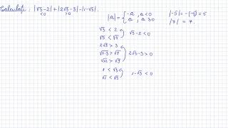 Modulul unui numar real  radicali clasa a VIIa  ScoalaDeMatero  4K [upl. by Ximenez]