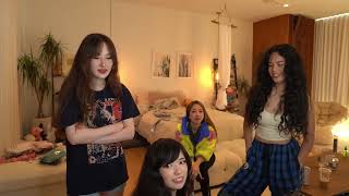 Rae Tina and Fuslie react to the Ogre clip [upl. by Antonietta]