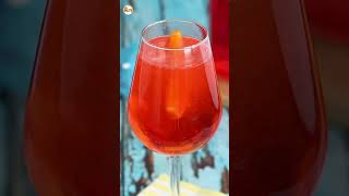 Un bon Spritz bien frais pour lapéro  ☀️ spritz cocktail apero recettefacile cuisinefacile [upl. by Nakre]