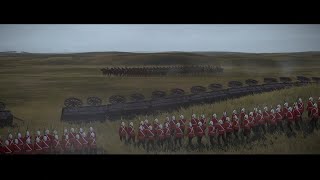 The Battle of Kambula  Zulus Vs British  Total War Cinematic Battle [upl. by Anileva]