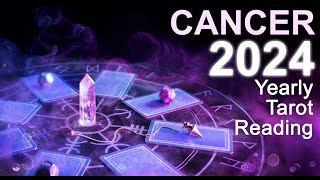 CANCER 2024 YEARLY TAROT READING quotA YEAR OF BLESSINGS NEW CONNECTIONS amp GREATER RECOGNITIONquot [upl. by Ancel515]