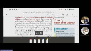 Psychiatric Health NursingChapter 2  Schizophrenia Spectrum and Other Psychotic Disorders part 1 [upl. by Palma]