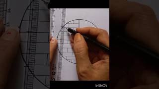 Circle drawing drawing art easy drawing [upl. by Atinahs]