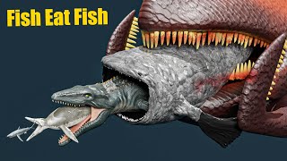 Fish eat Fish  Comparison  3D animation [upl. by Sunderland]