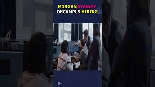 Morgan Stanley On campus hiring  Morgan Stanley Internship  Morgan Stanley Hiring Process [upl. by Amihsat]