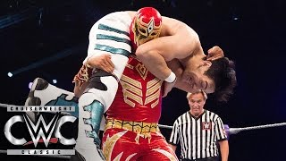 Gran Metalik vs Alejandro Saez  First Round Match Cruiserweight Classic July 13 2016 [upl. by Enneicul]