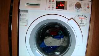 Bosch Logixx was32461 washing machine cotton 40 eco perfect  reduced ironing complete [upl. by Suzy477]