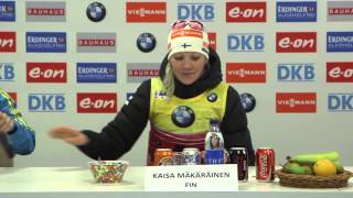 Ostersund Womens Pursuit Press Conference [upl. by Oinotnas]