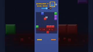 Block blast game level 3334 tournament 3 blockblast gaming puzzle tetris blockblastwithfsq [upl. by Nylecaj]