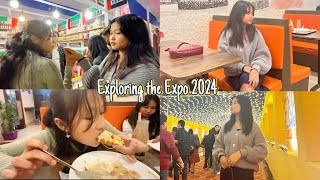 Exploring Universal Expo 2024 London Shakes cafe☕️review Agartala [upl. by Oirelav]