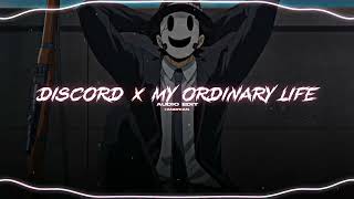 discord x my ordinary life 「the living tombstone」  audio edit 1 hour [upl. by Eserrehs]