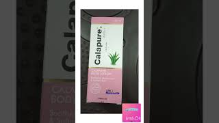 Calapure A lotion 🧴calamine body lotion 🧴viralshorts shortvideo [upl. by Tinya]