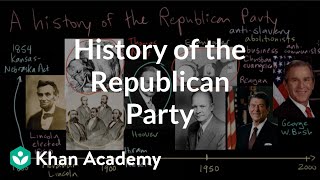 History of the Republican Party  American civics  US government and civics  Khan Academy [upl. by Latini]