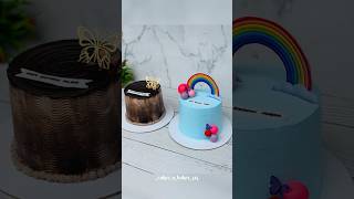 ഏത് cake ആണ് ഇഷ്ട്ടായേ 😍cakeshorts twinscake cakeideas chocolatecake rainbow cake twins kids [upl. by Yale]