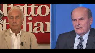 Travaglio a Bersani il declino del bipolarismo nellelettorato italiano [upl. by Idyak]