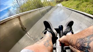 Chatham Ski Centre Toboggan Vlog 19th April 2019 [upl. by Eenahs]