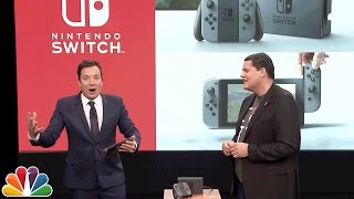 Jimmy Fallon Debuts the Nintendo Switch [upl. by Sanderson]