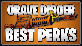 The BEST PERKS for the Grave Digger in Fortnite Save the World [upl. by Auqinet]