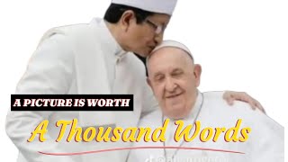 quotA Gesture of Peace Pope Francis and the Indonesian Muslim Clerics Act of Unityquot popefrancis [upl. by Adna]