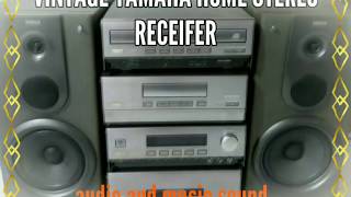 Vintage Yamaha Home Stereo Receivers CC90 [upl. by Nlocnil]