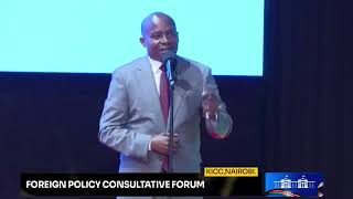 DP Kithure Kindikis remarks in front of President Ruto during the Launch of Kenyas Foreign Policy [upl. by Vivi489]