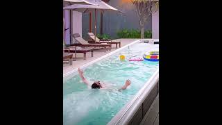 Swim spa at your home Subscribe now and you recive best offer in your country [upl. by Catt]