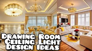 Drawing Room Decoration Ideas 2024 False Ceiling Light Design For Living Room 2024 [upl. by Hesper]