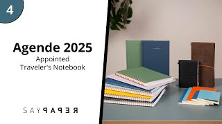 Agende 2025  Parte 4  Appointed Travelers Notebook [upl. by Adnwahsor]