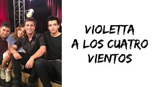 Violetta  A los cuatro vientos feat Martina Stoessel amp Rock Bones letra [upl. by Halil901]