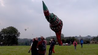 Ballon Kreml Turm  Warsteiner Ballonfestival 2014 [upl. by Chandler898]