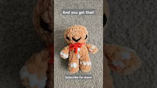 crochetcraftamigurumiplushiesshortsviralfypcrochetingfunnyplushdiychristmascutepattern [upl. by Osithe97]