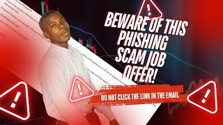 BEWARE OF THIS JOB SCAMdonotclickthelink [upl. by Hsoj]