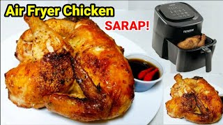 THE BEST Air Fryer Half Chicken  JUICY amp TENDER  Step by Step Easy Healthy Fried Chicken [upl. by Walcott]